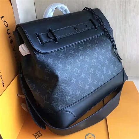 lv steamer pm bag|Steamer PM Monogram Eclipse Canvas .